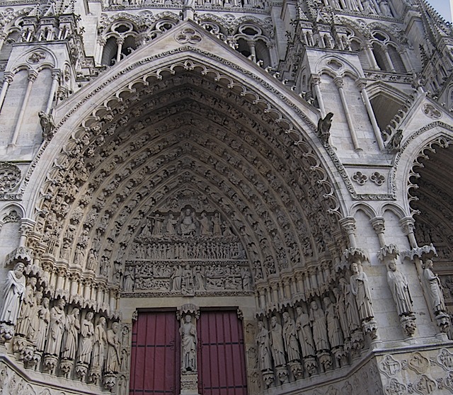 Amiens Cathedral central door