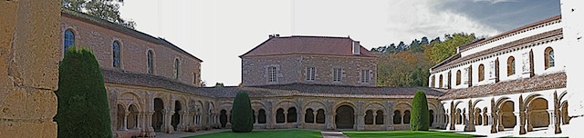 Cloister, Fontenay Abbey