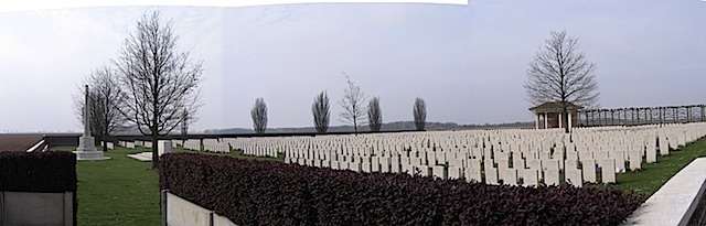 British Commonwealth Cemetery near Amiens