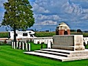 A British WW I cemetery in Flanders Fields