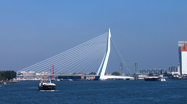 Swan bridge, Rotterdam