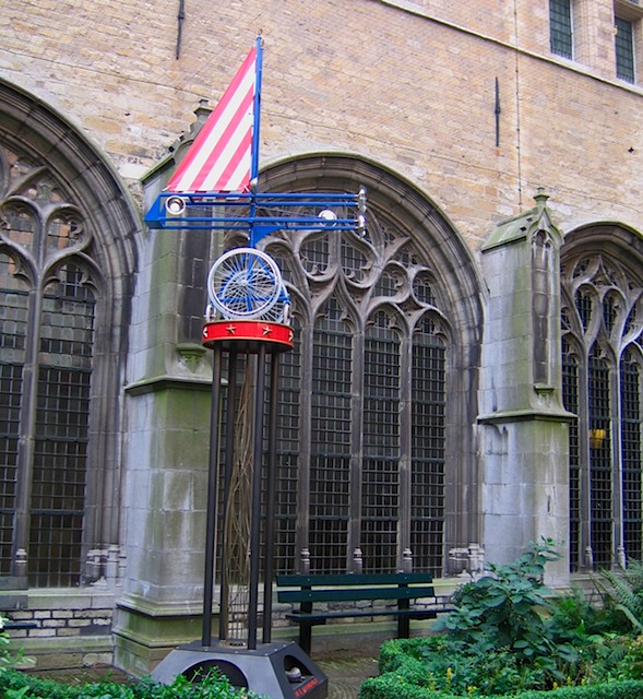 Roosevelt Four Freedoms tribute, Abdij Abbey, Middelburg