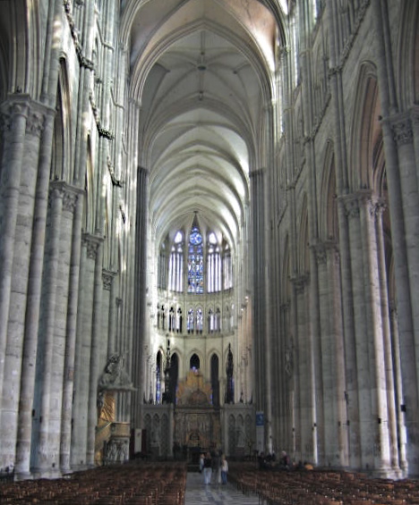 Amiens central nave