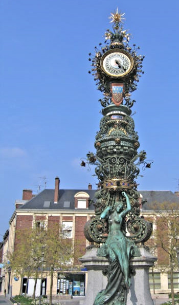 Amiens clock, c. 2000 A.D.