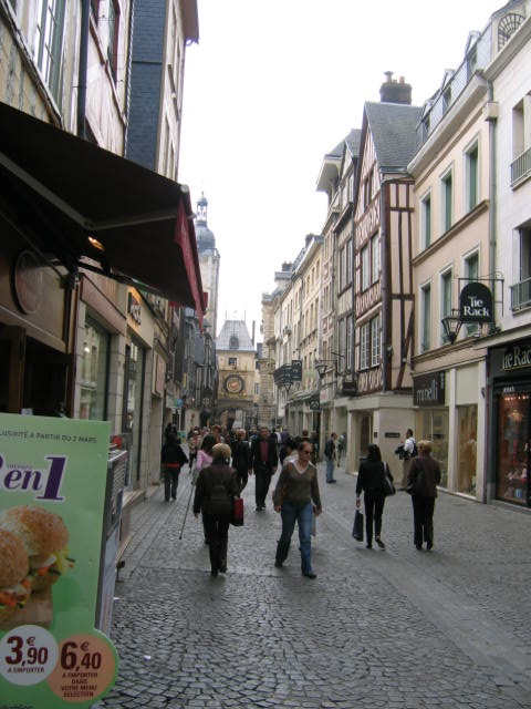 Rue du Gros Horloge, Rouen