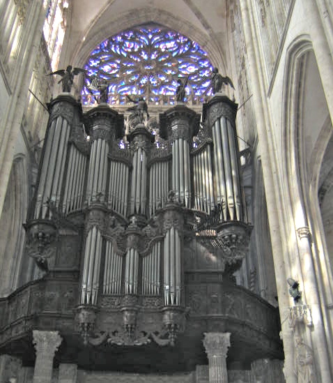 Last Cavaille-Coll organ, Saint Ouen Abbey church, Rouen