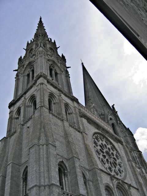 Chartres 'flamboyant Gothic' tower