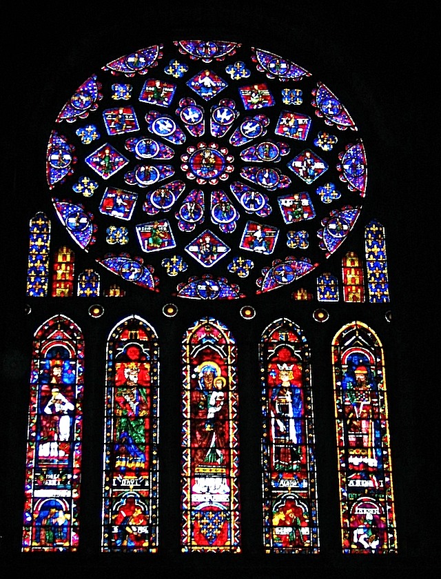 North transept, Chartres