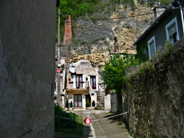 'Maison de troglodyte'--cave home, Amboise