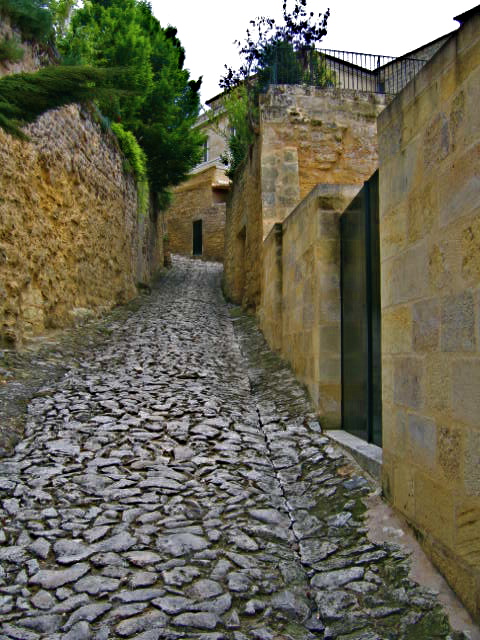 Steepest street in St Emilion