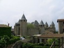 Carcassonne fortified chateau