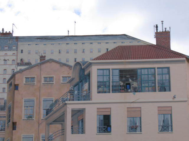 Detail of mural, Lyon