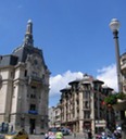 Dijon: both buildings designed by the same architect