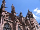 Freiburg cathedral spires