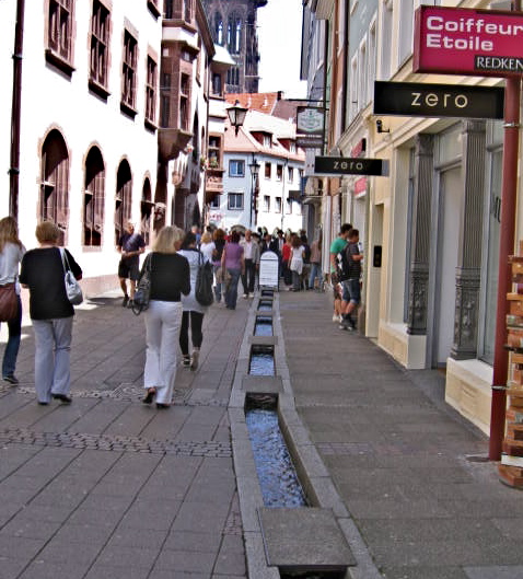 Freiburg pedestrian street invites lawsuits