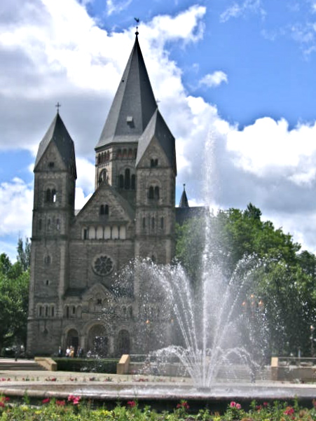 Teutonic Protestant church, Metz