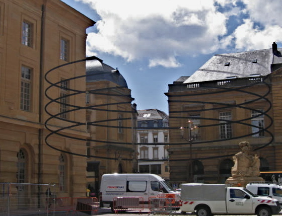 Art on buildings, Metz