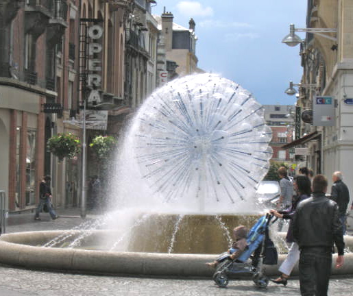 Rheims fountain