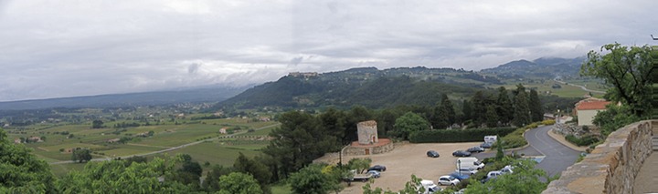 View from La Cadiere d'Azur