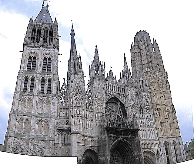 Rouen Cathedral Facade